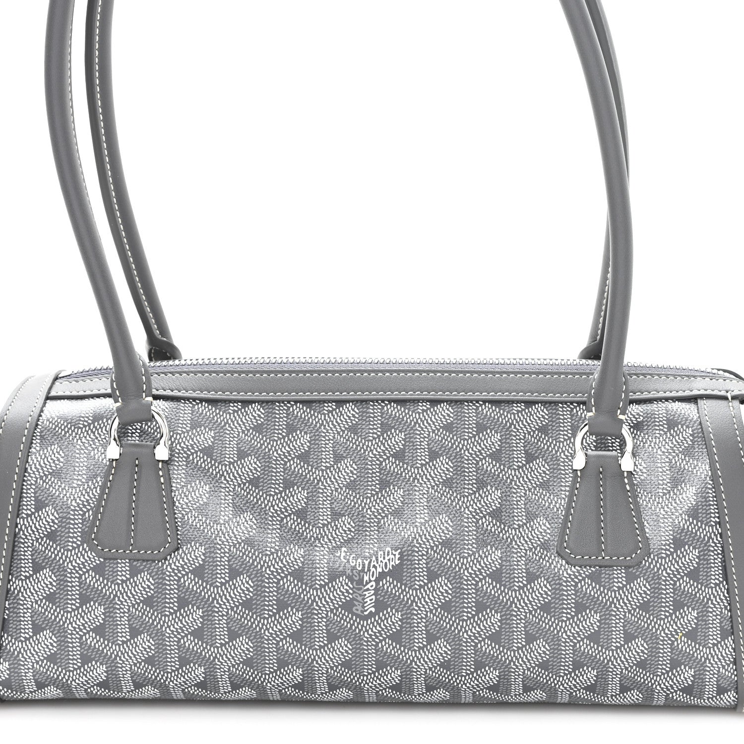 Goyard Goyardine Bonbonniere Bag Grey 8 of 10