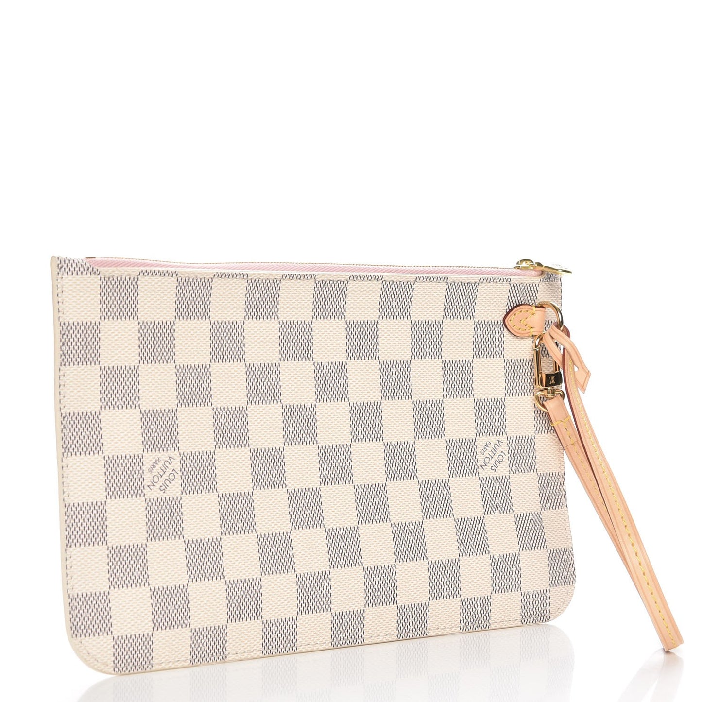 Damier Azur Neverfull MM GM Pochette Rose Ballerine