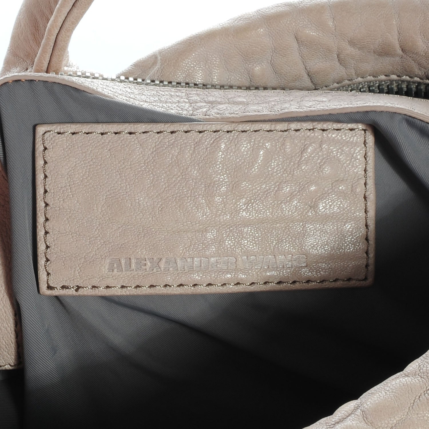 Alexander Wang Leather Rocco Duffel Grey 6 of 6