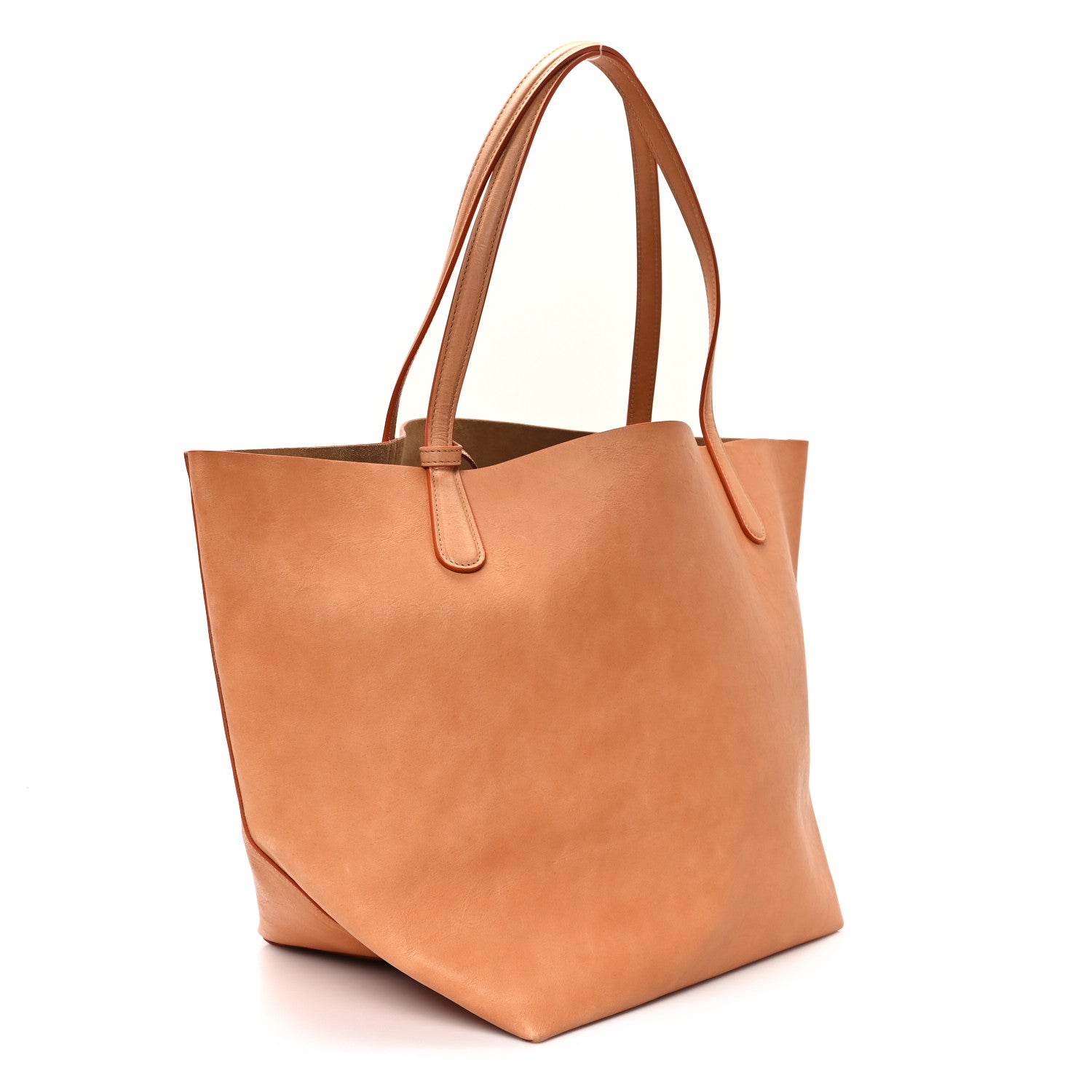 Mansur Gavriel Vegetable Tanned Calfskin Everyday Soft Tote Cammello 4 of 11