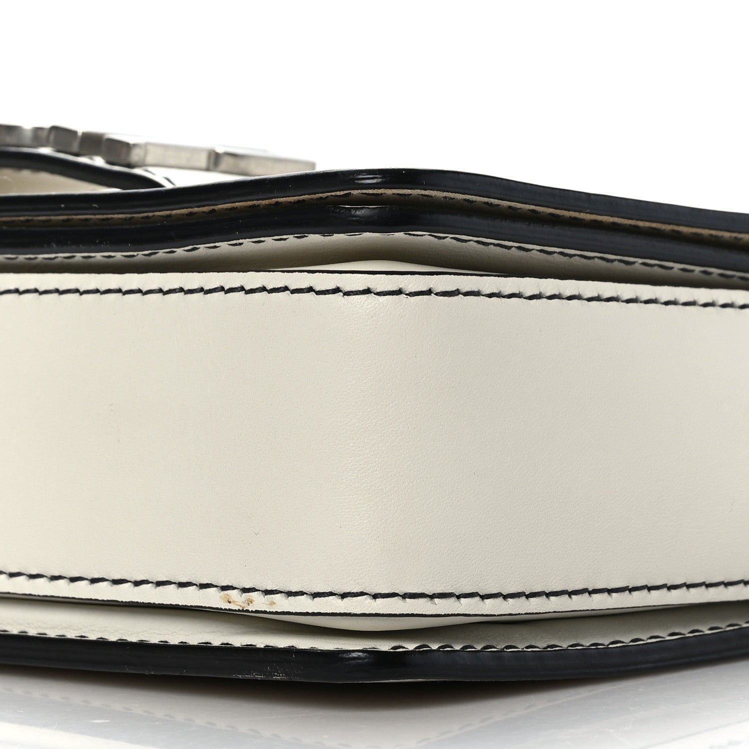 Christian Dior Smooth Calfskin Dio(r)evolution Flap Bag Off White 9 of 9