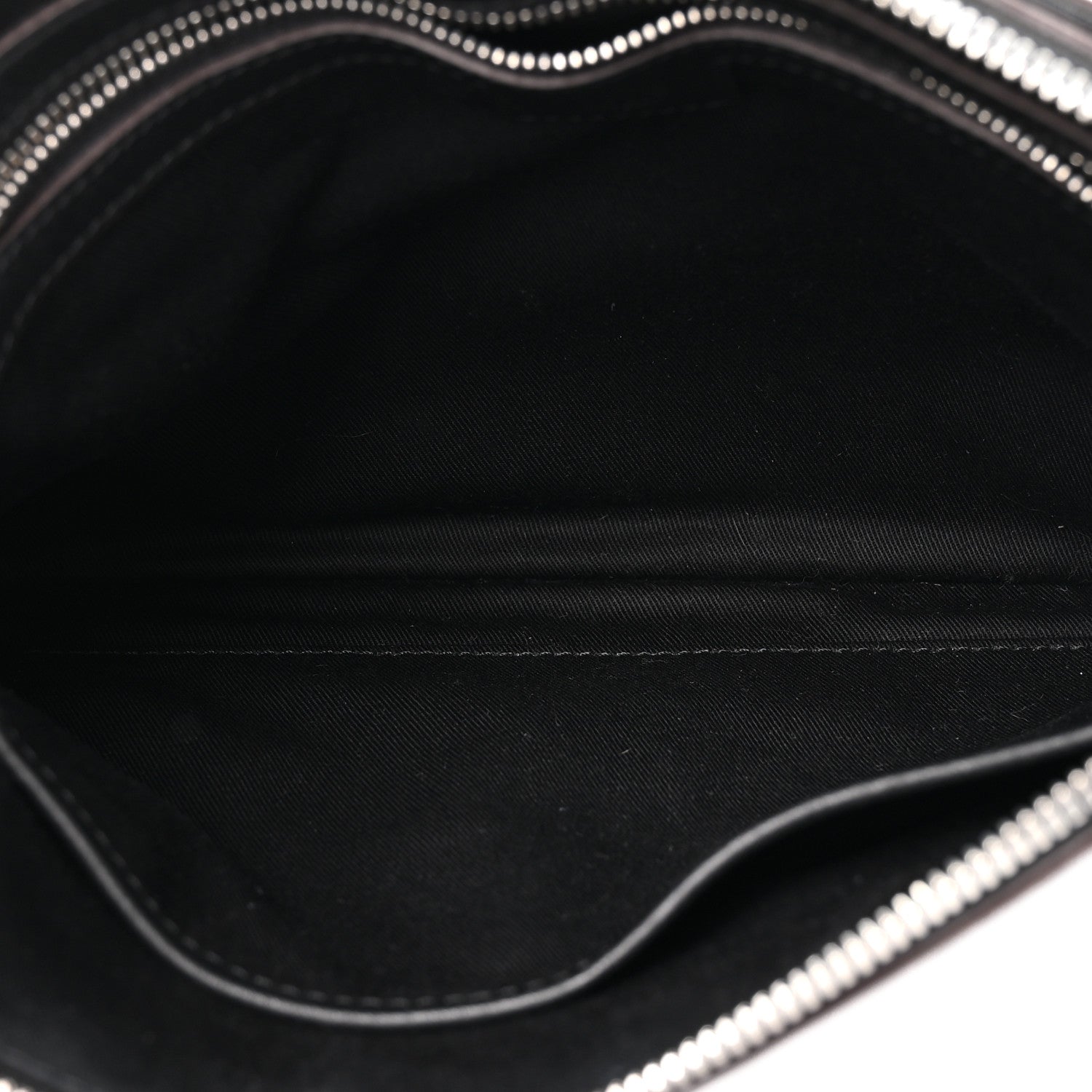 MCM Calfskin Ottomar Monogram Aren Crossbody Pouch Black 5 of 9