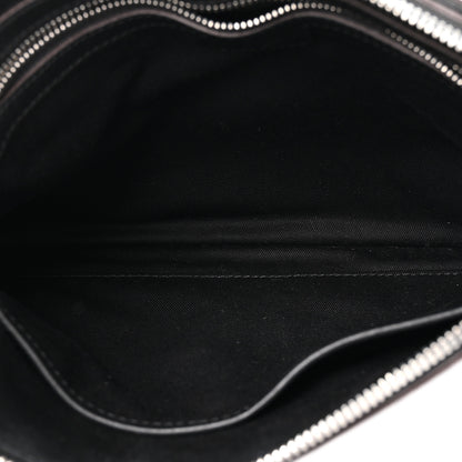 MCM Calfskin Ottomar Monogram Aren Crossbody Pouch Black 5 of 9