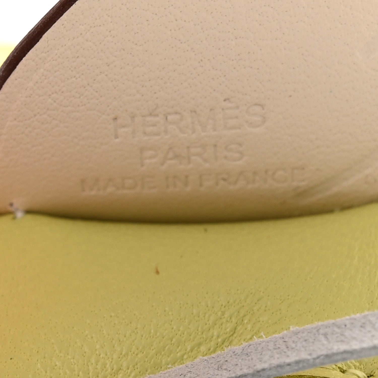 Hermes Milo Lambskin Grigri Rodeo Pegase Horse Bag Charm PM Jaune Bourgeon Bleu Brume Nata 3 of 6