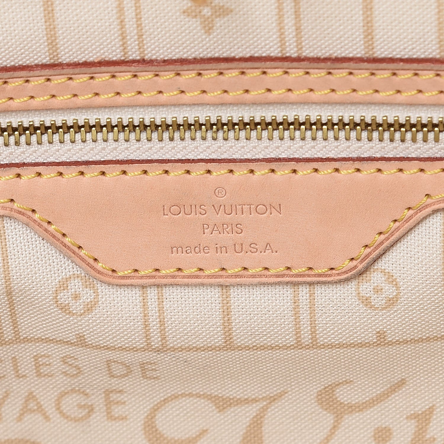 Louis Vuitton Damier Azur Neverfull MM 8 of 10