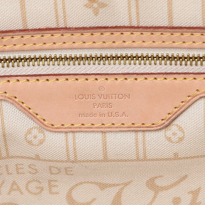 Louis Vuitton Damier Azur Neverfull MM 8 of 10