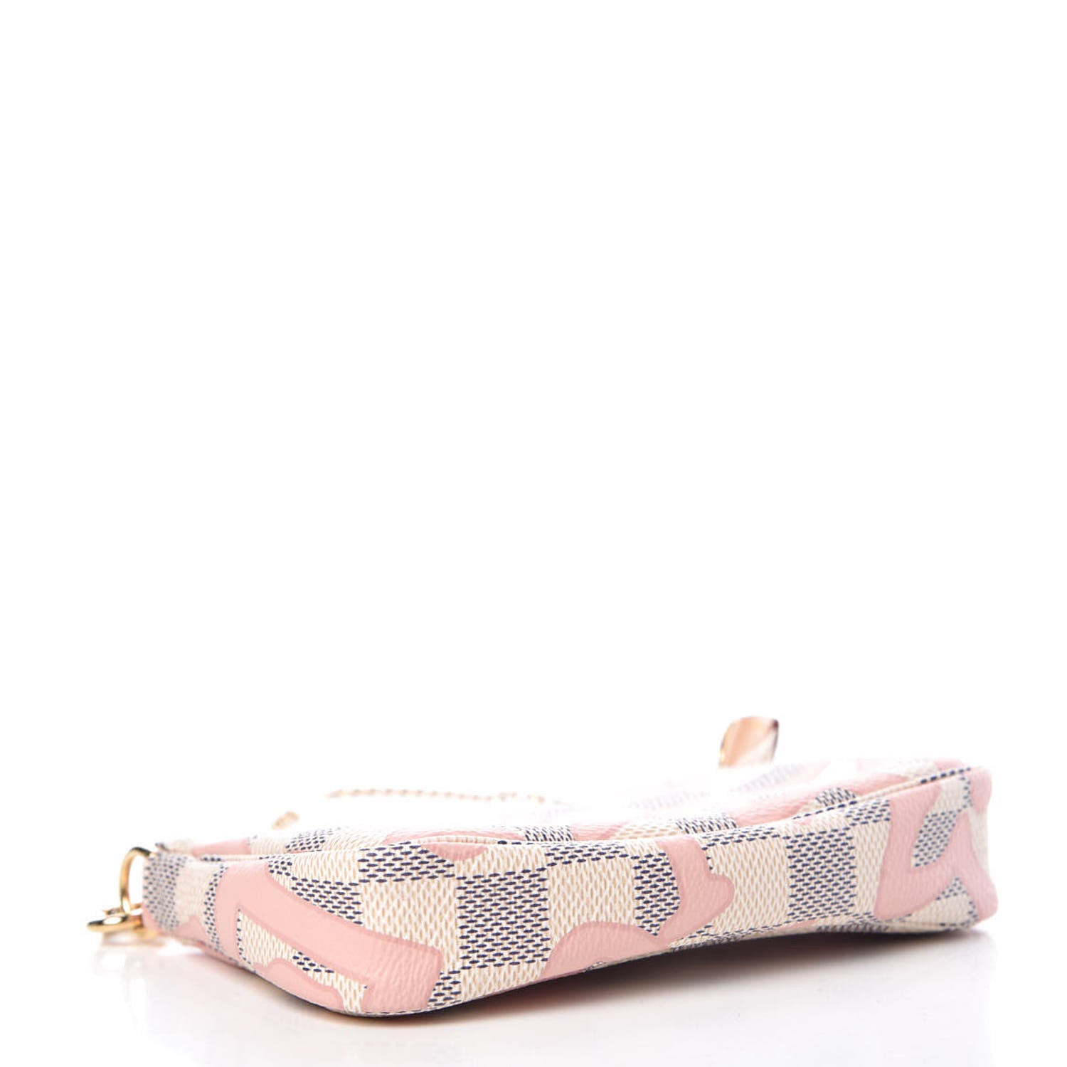 Louis Vuitton Damier Azur Tahitienne Mini Pochette Accessories 4 of 9