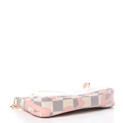 Louis Vuitton Damier Azur Tahitienne Mini Pochette Accessories 4 of 9