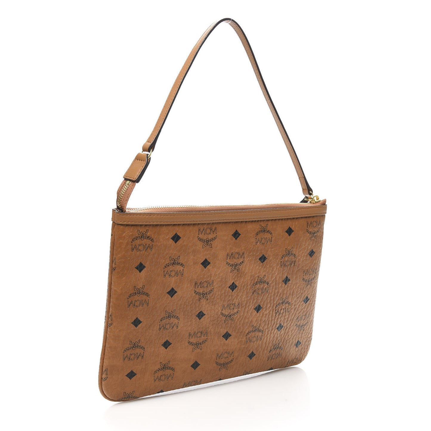 Visetos Liz Shopper Tote Pouch Cognac