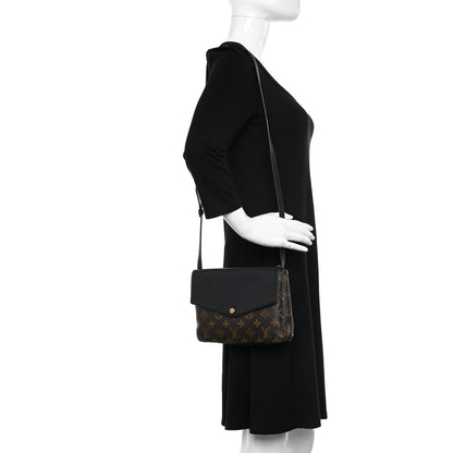 Louis Vuitton Monogram Twice Pochette Black 3 of 16