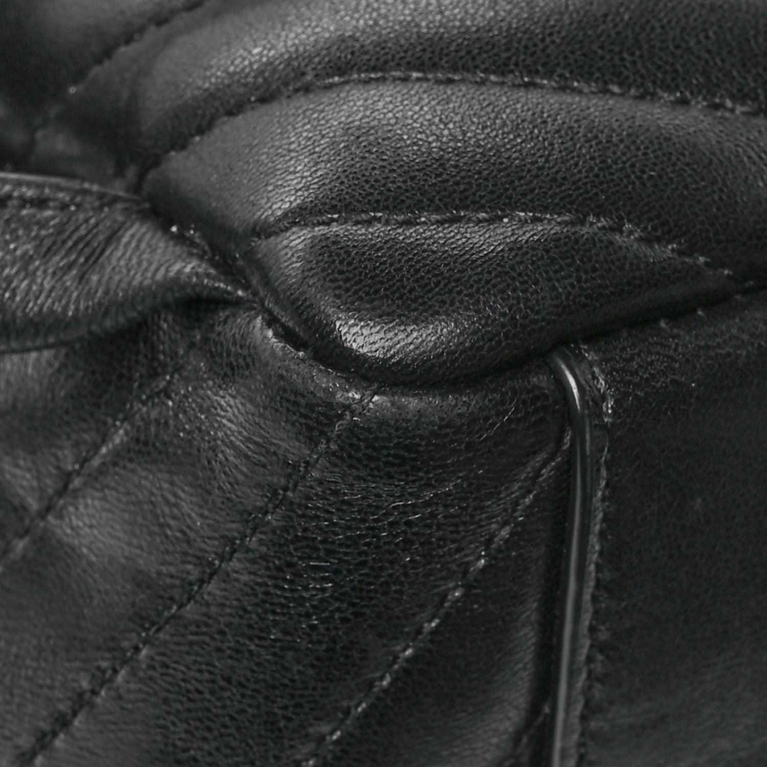 Saint Laurent Lambskin Matelasse Monogram Joe Backpack Black 10 of 11