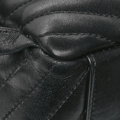 Saint Laurent Lambskin Matelasse Monogram Joe Backpack Black 10 of 11
