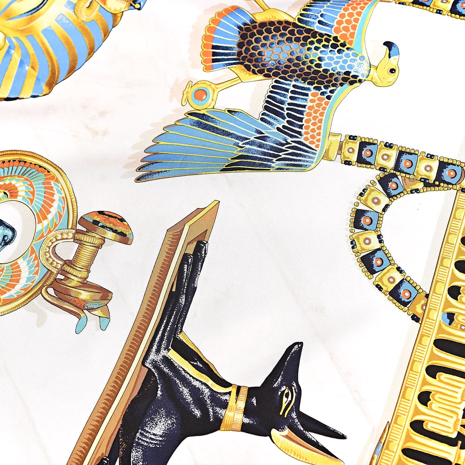 Hermes Silk Tutankhamun Scarf 90 5 of 7