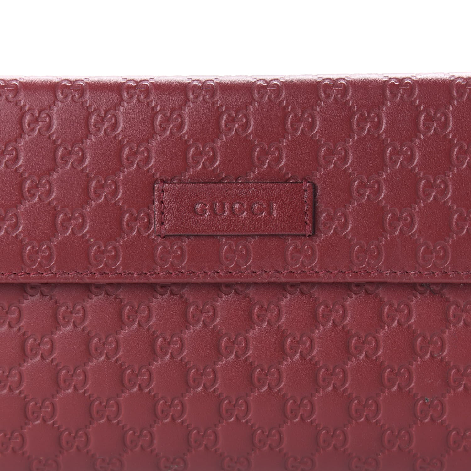 Gucci Soft Microguccissima Continental Zip Wallet Red 10 of 11