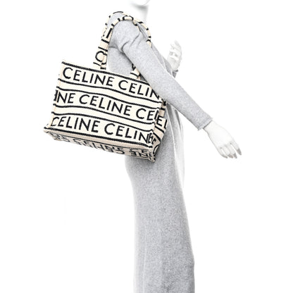 Celine Canvas Large All Over Cabas Thais 3 of 10