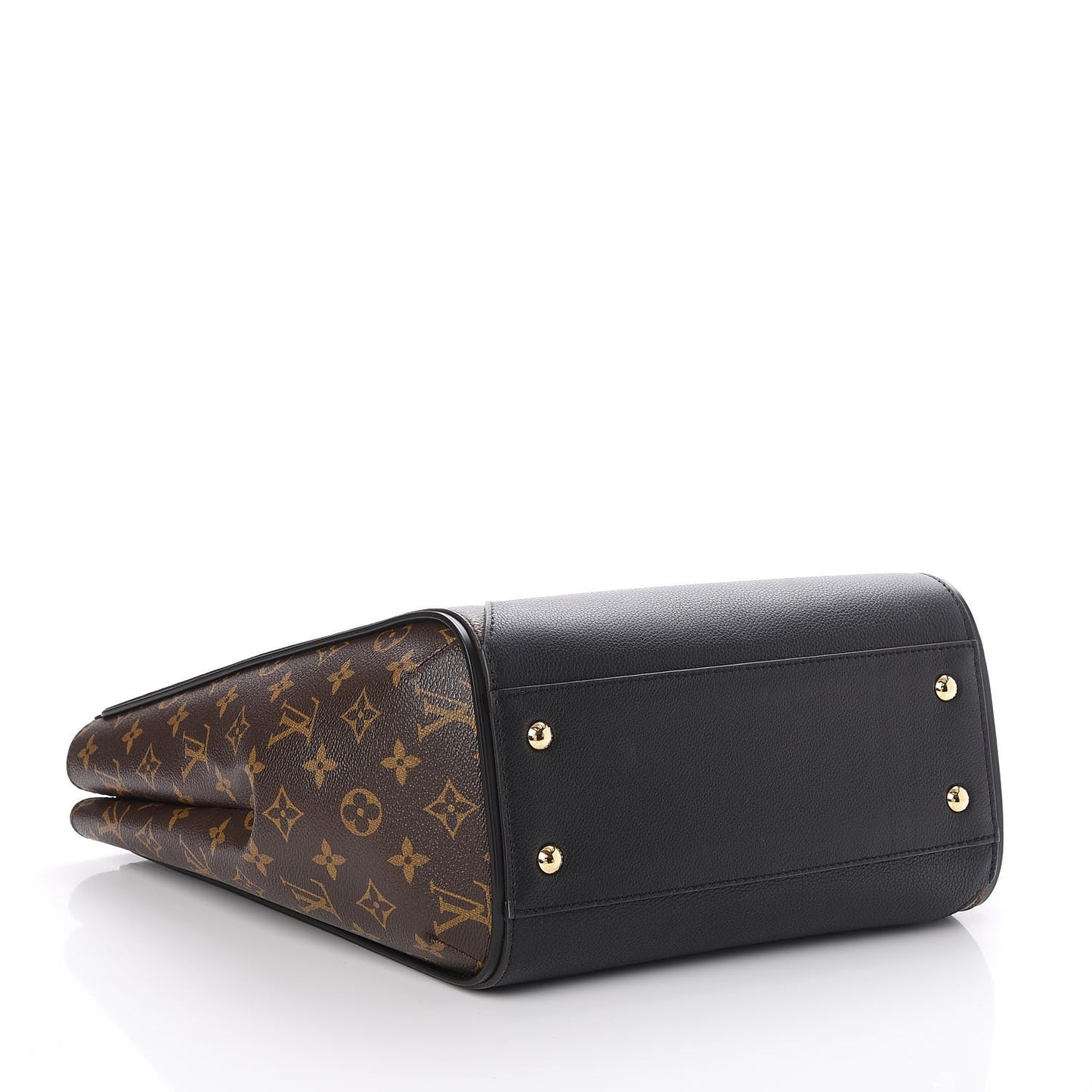 Calfskin Monogram Kimono Tote Black