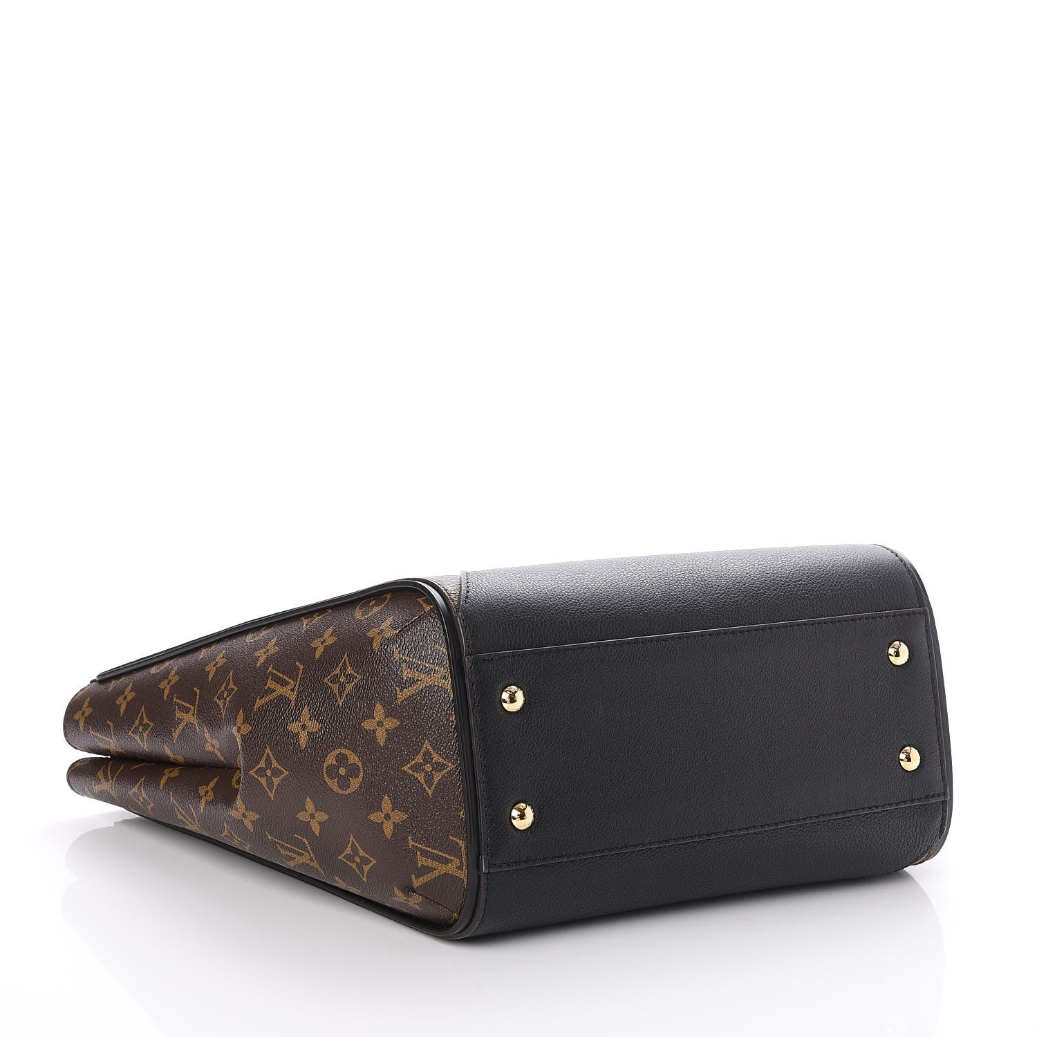 Louis Vuitton Calfskin Monogram Kimono Tote Black 4 of 6