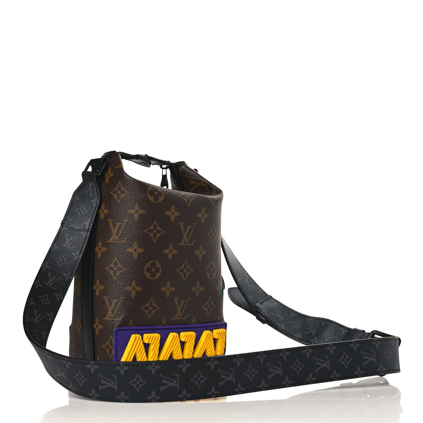 Monogram LV Rubber Cruiser Messenger Multicolor