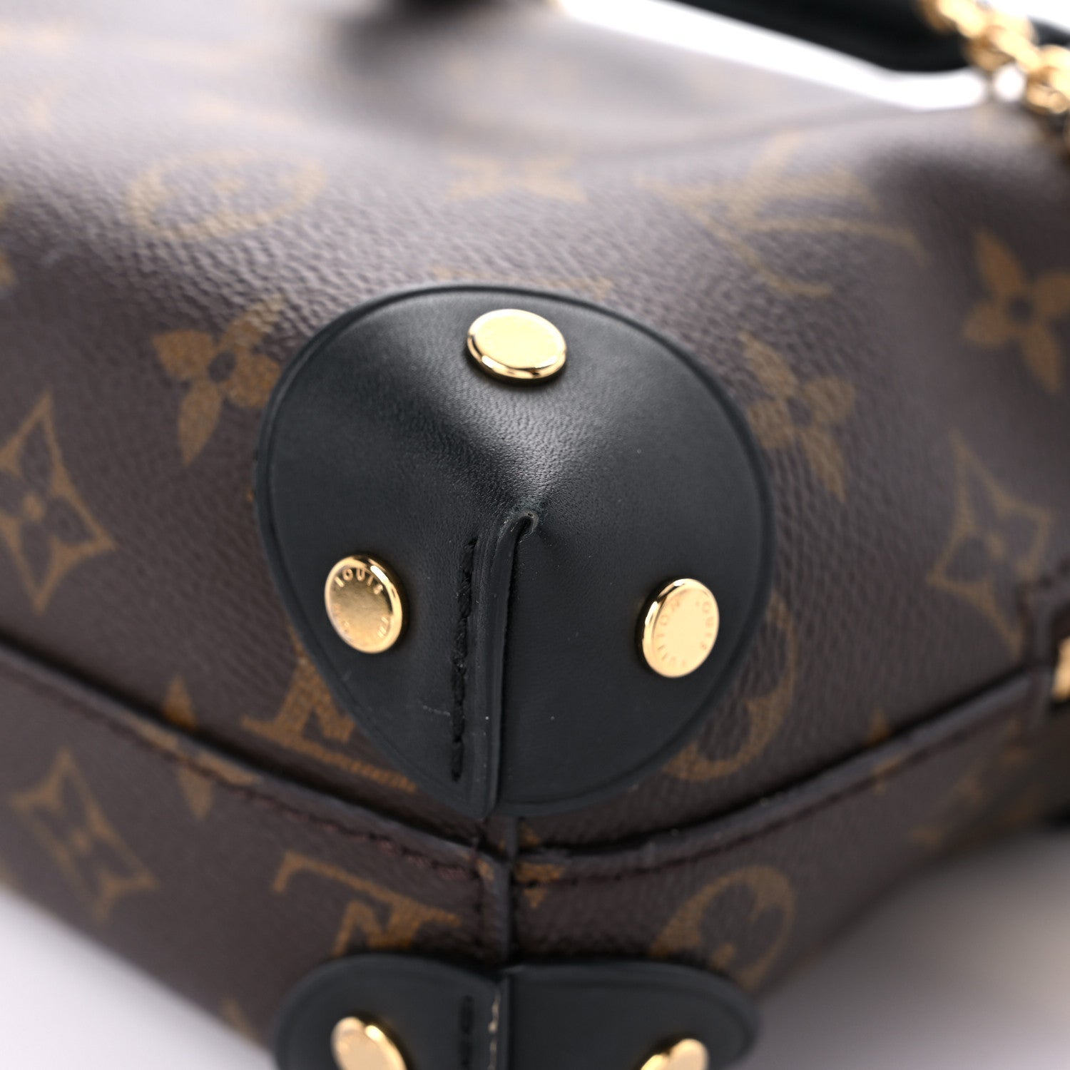 Louis Vuitton Monogram Petite Malle Souple Black 10 of 14