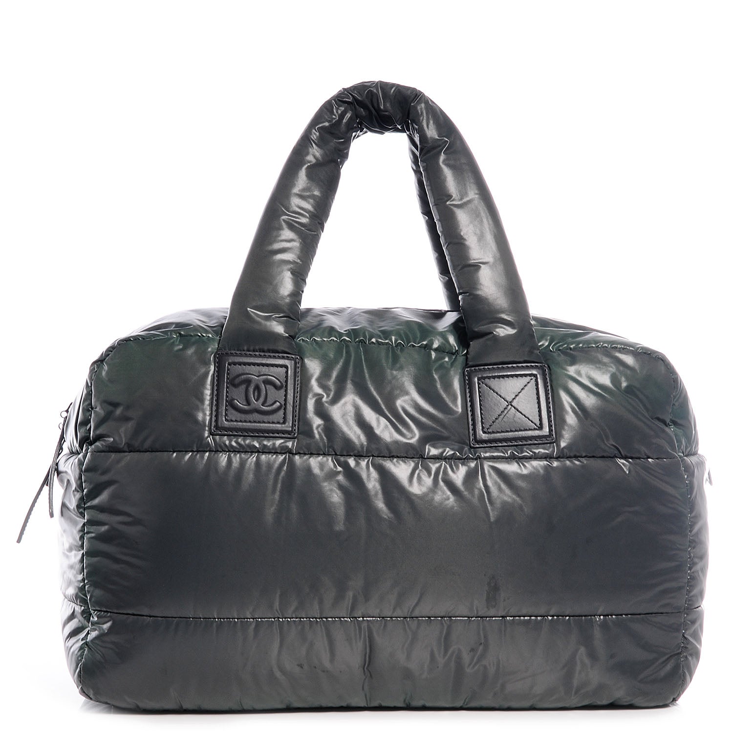 Chanel Nylon Coco Cocoon Medium Reversible Tote Grey 1 of 7