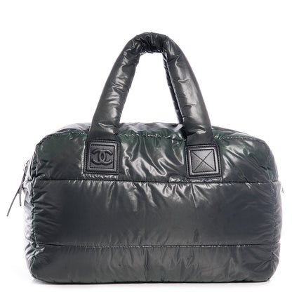 Chanel Nylon Coco Cocoon Medium Reversible Tote Grey 1 of 7