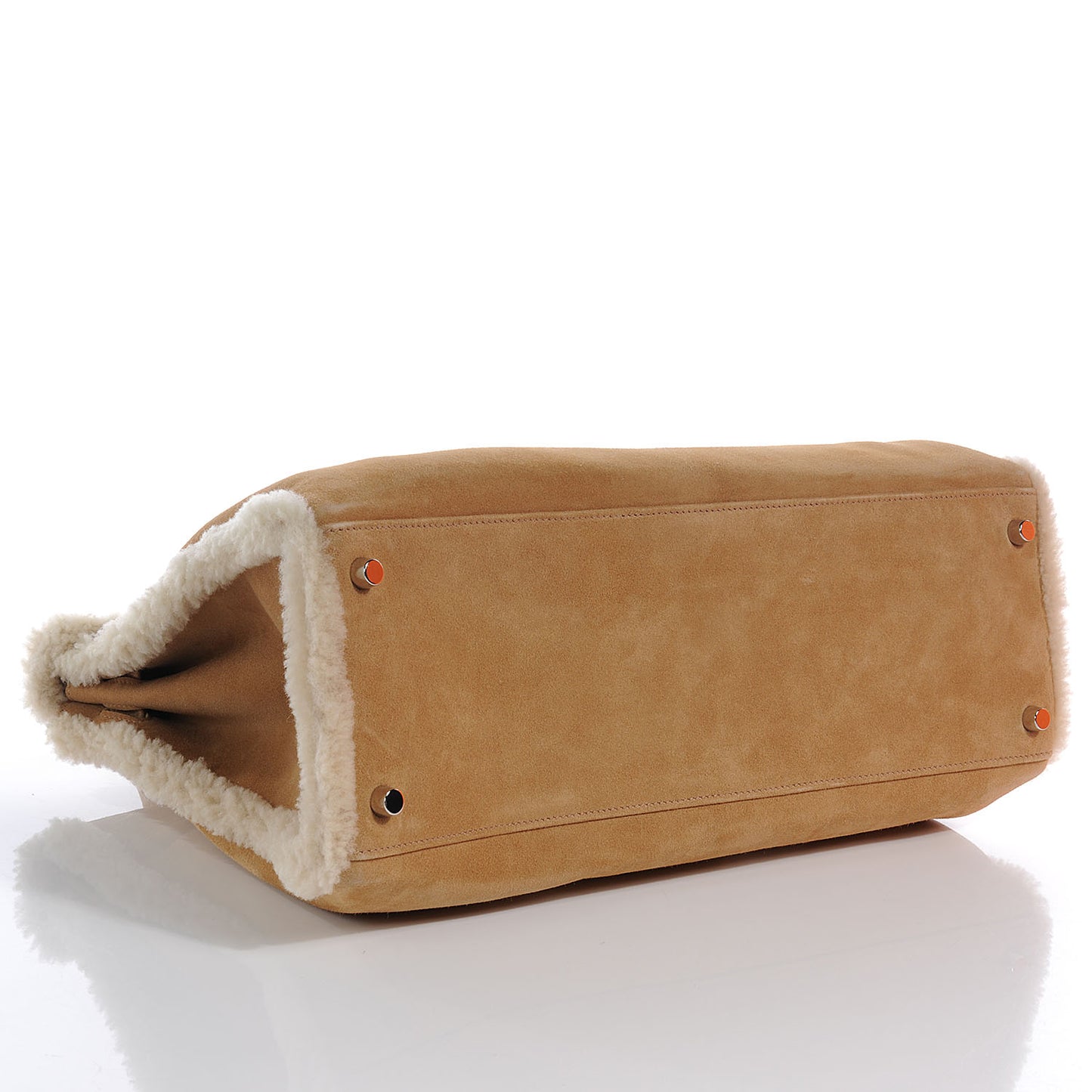 Veau Doblis Suede Mouton Shearling Teddy Plush Kelly Retourne 40 Alezan