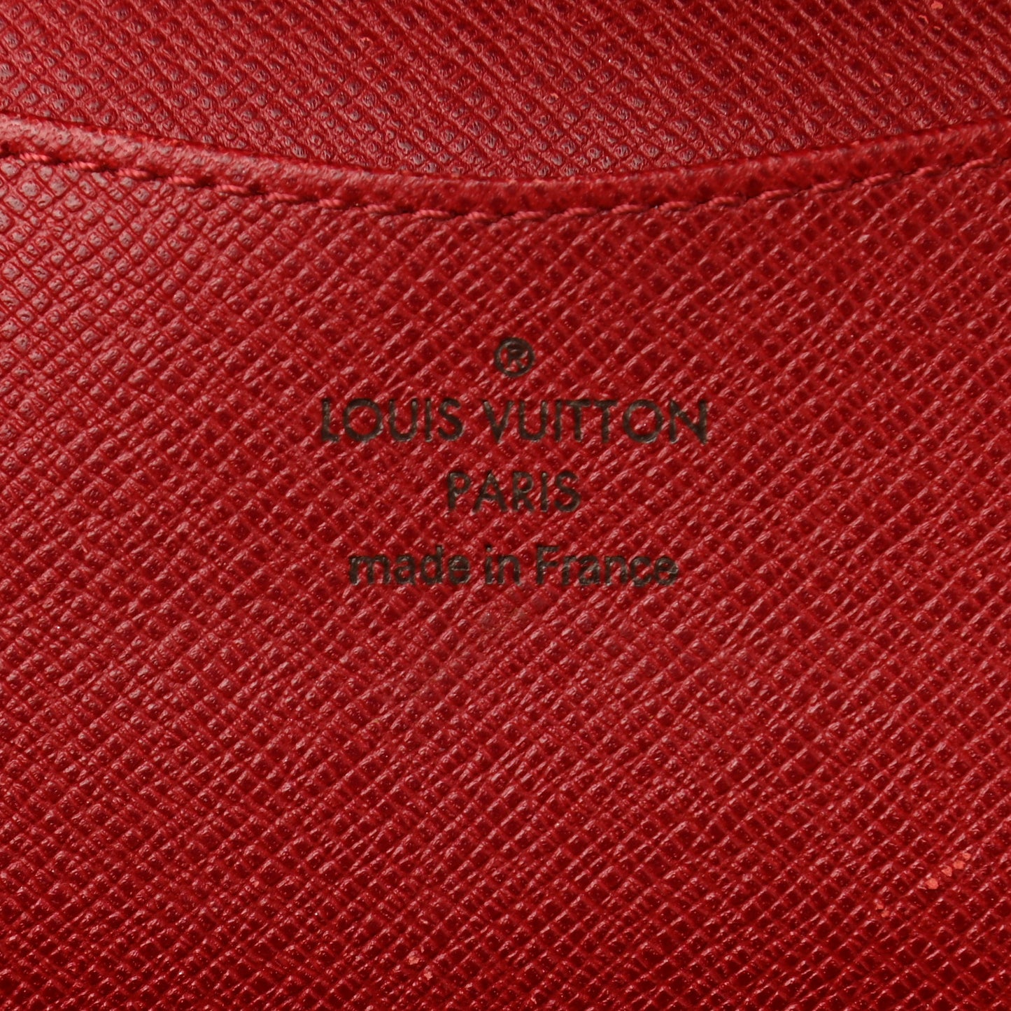 Monogram Josephine Wallet Red