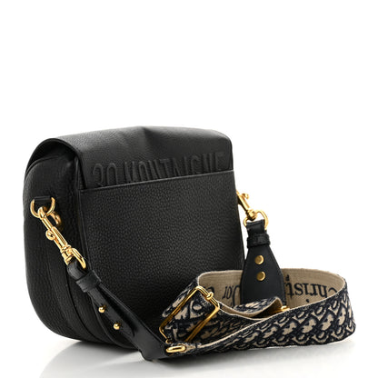 Christian Dior Grained Calfskin Large Bobby Flap Black 3 of 15