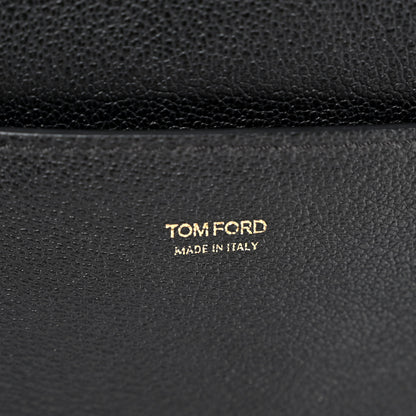 Tom Ford Calfskin Large Jennifer Crossbody Bag Black 6 of 9