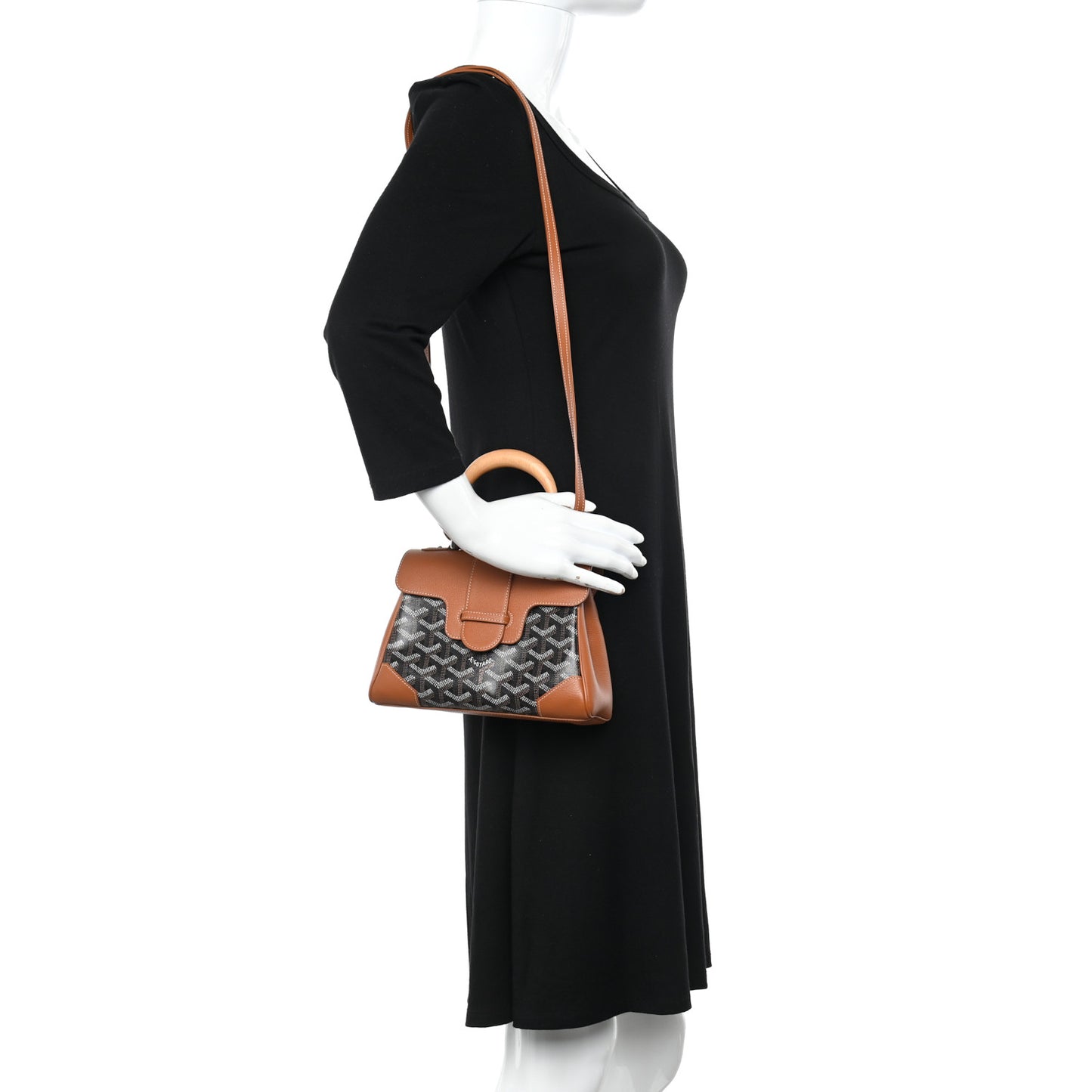 Goyardine Mini Saigon Black Gold