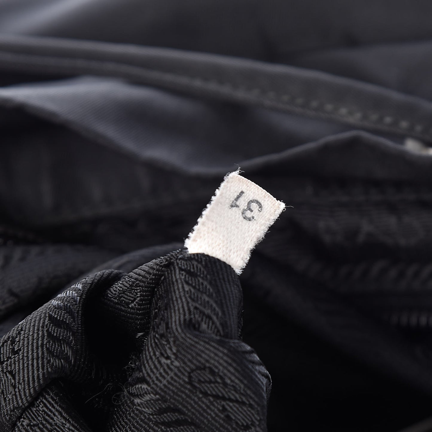 Tessuto Nylon Vela Small Backpack Black