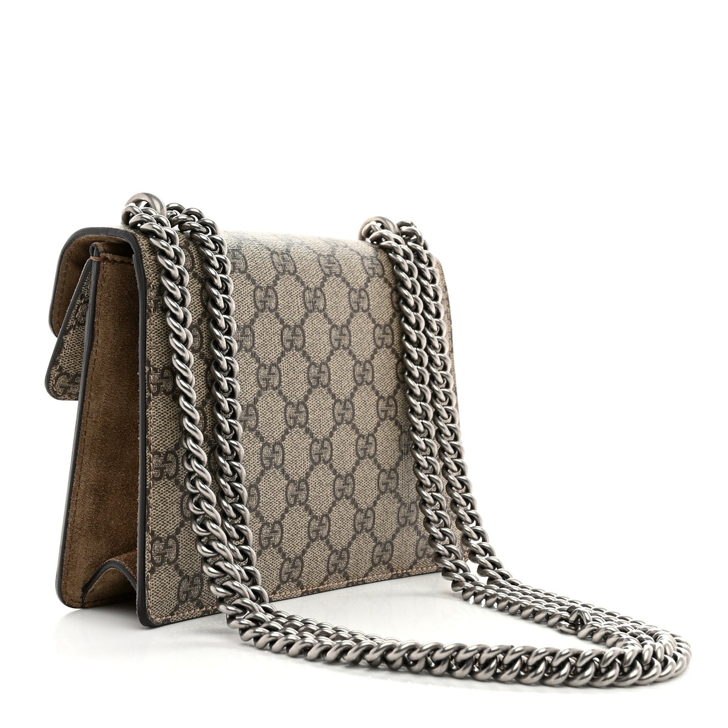 GG Supreme Monogram Mini Dionysus Shoulder Bag Taupe