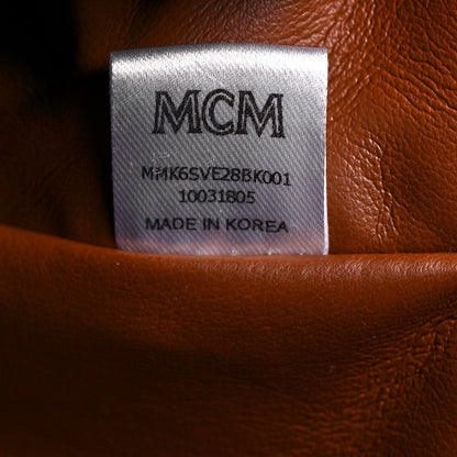 MCM Visetos Medium Stark Backpack Black 7 of 16