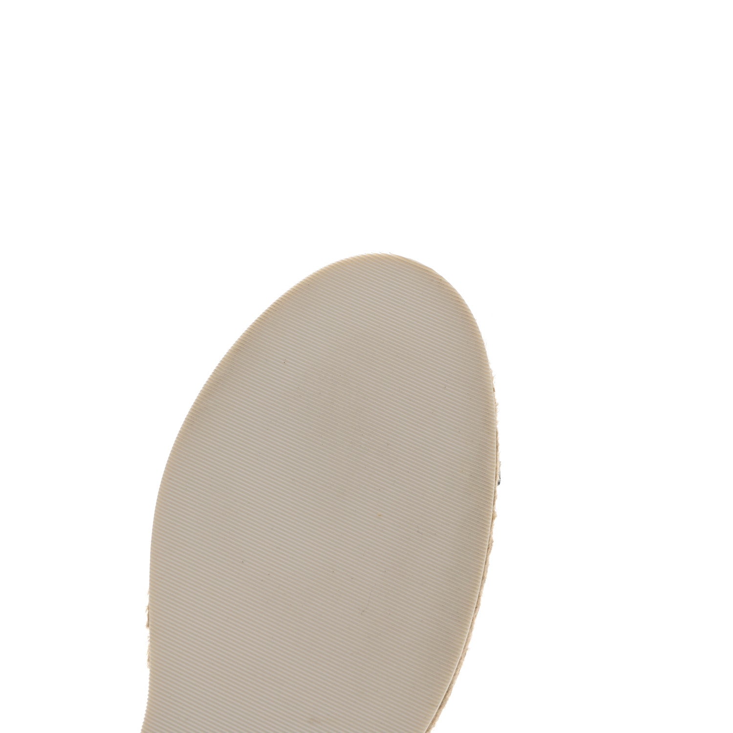 Chanel Lambskin Cap Toe CC Espadrille Sandals 38 White Black 11 of 11