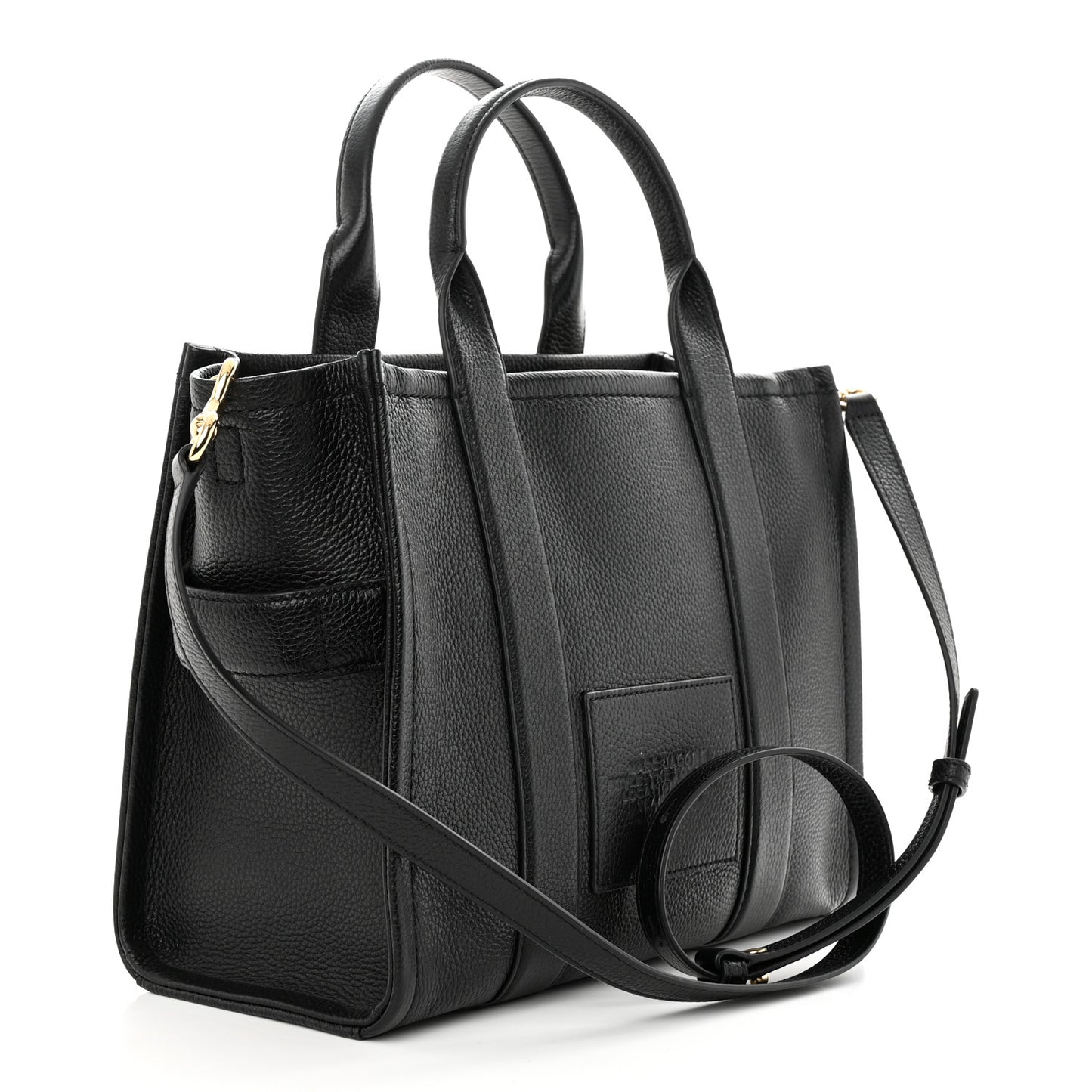 Grained Calfskin Medium The Tote Bag Black