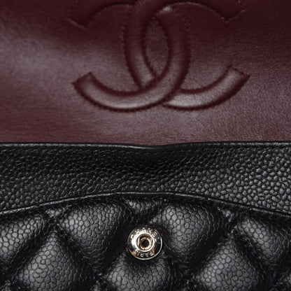 Chanel Caviar Quilted Medium Double Flap Black 11 of 12