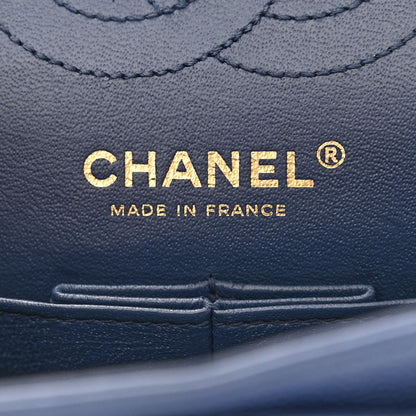 Chanel Caviar 2.55 Reissue 224 Flap Dark Blue 6 of 12