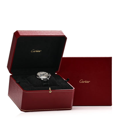 Cartier Stainless Steel Alligator 42mm Ballon Bleu De Cartier Automatic Watch 5 of 5
