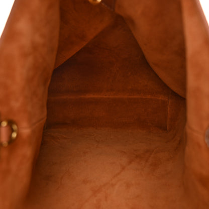 Louis Vuitton Grained Calfskin Low Key Hobo MM Cognac 6 of 11