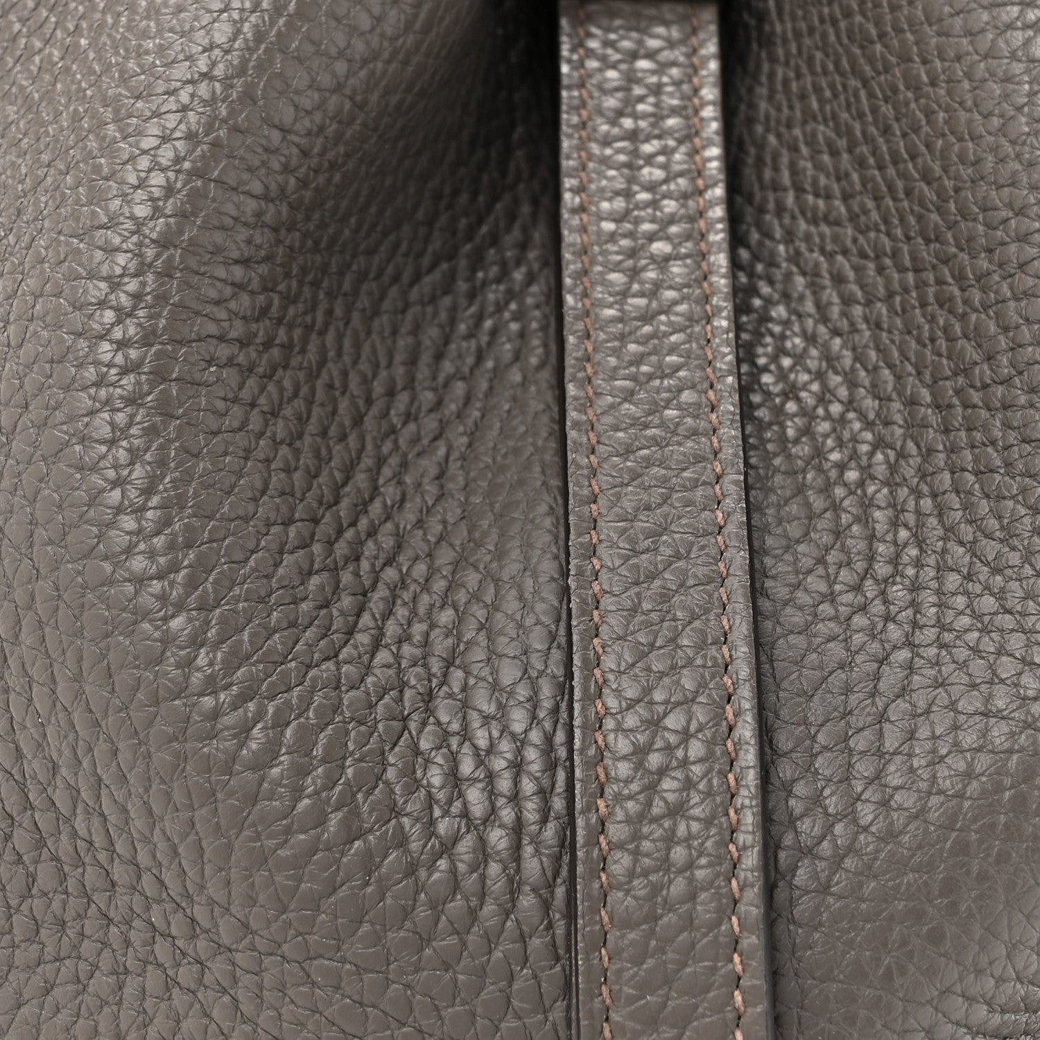 Hermes Taurillon Clemence Picotin Lock 18 PM Gris Asphalte 8 of 12
