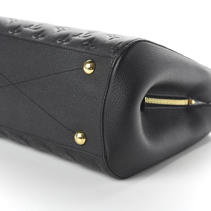 Louis Vuitton Empreinte Montaigne MM Black 7 of 9