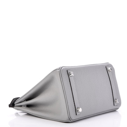 Hermes Togo Birkin 25 Gris Mouette 5 of 35
