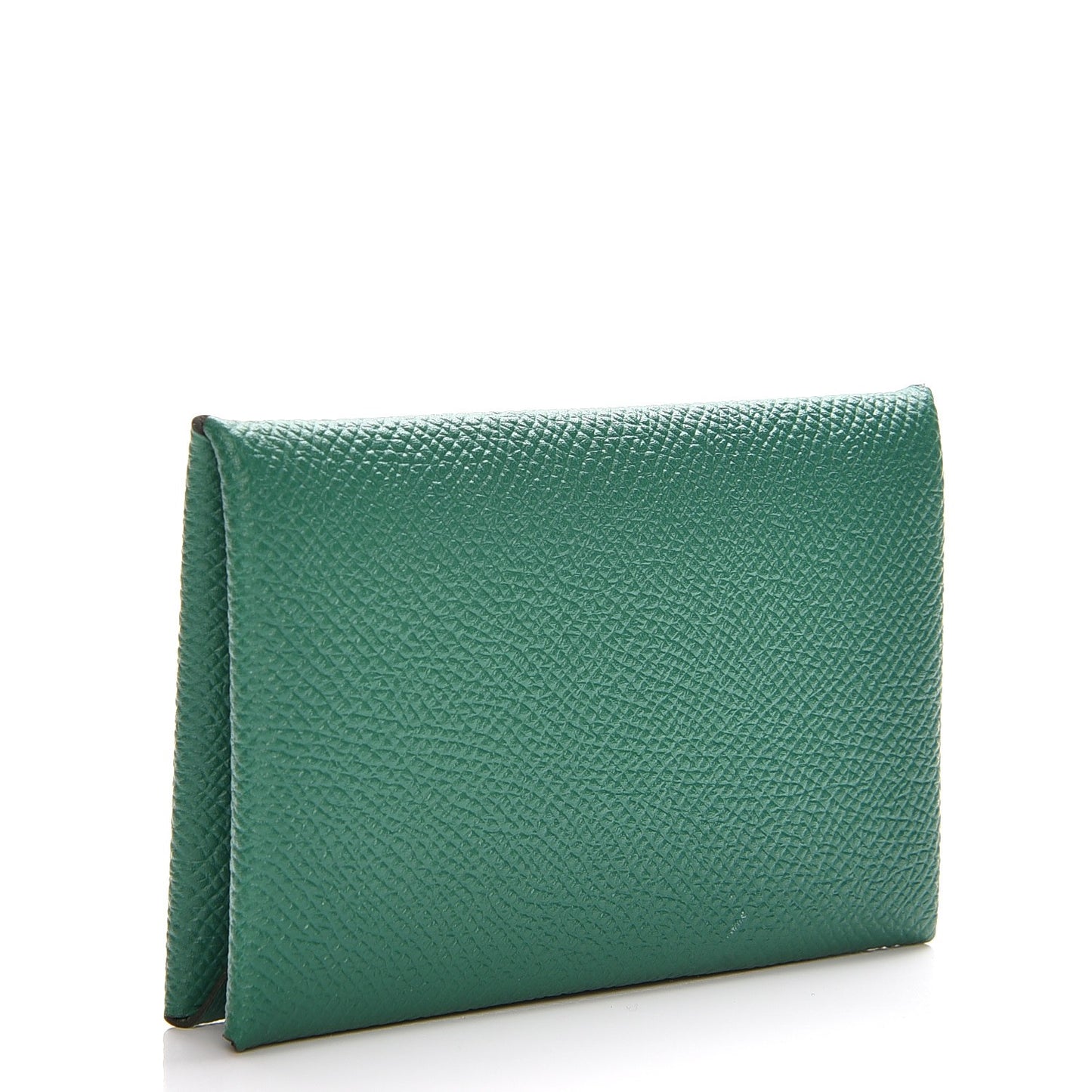 Epsom Calvi Card Case Vert Vertigo