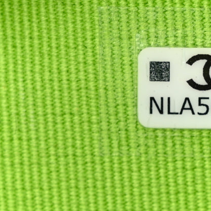 Chanel Caviar Quilted CC Mini Classic Backpack Neon Green 7 of 10