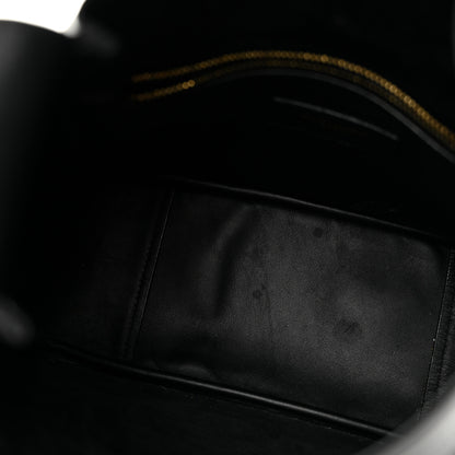 Saint Laurent Grained Calfskin Small Le 5 A 7 Soft Hobo Black 5 of 13