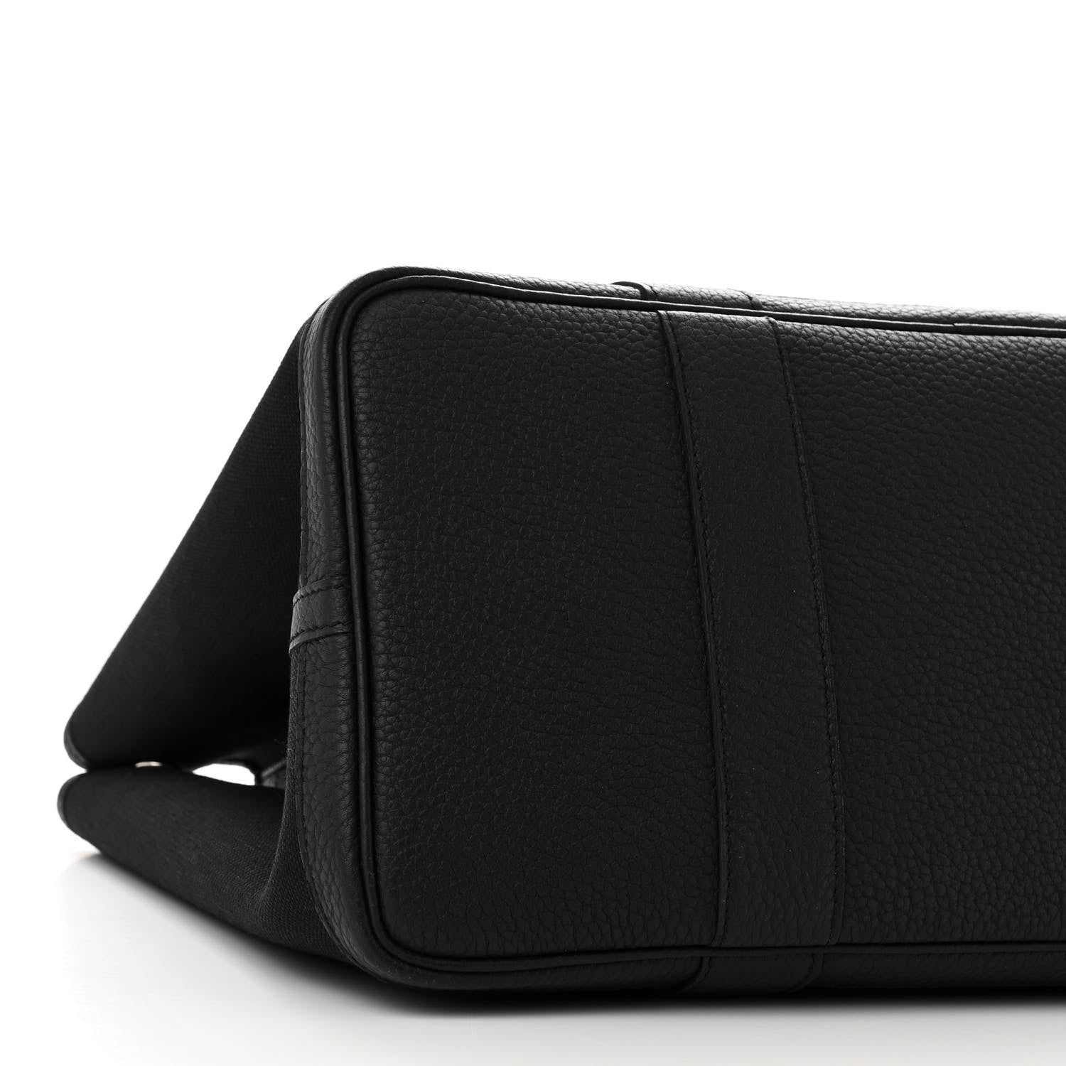 Hermes Toile Militaire Negonda Garden Party Tote 36 MM Black 9 of 11