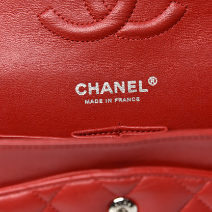 Chanel Lambskin Quilted Medium Double Flap Red 7 of 19