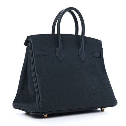 Hermes Togo Birkin 25 Vert Rousseau 2 of 8