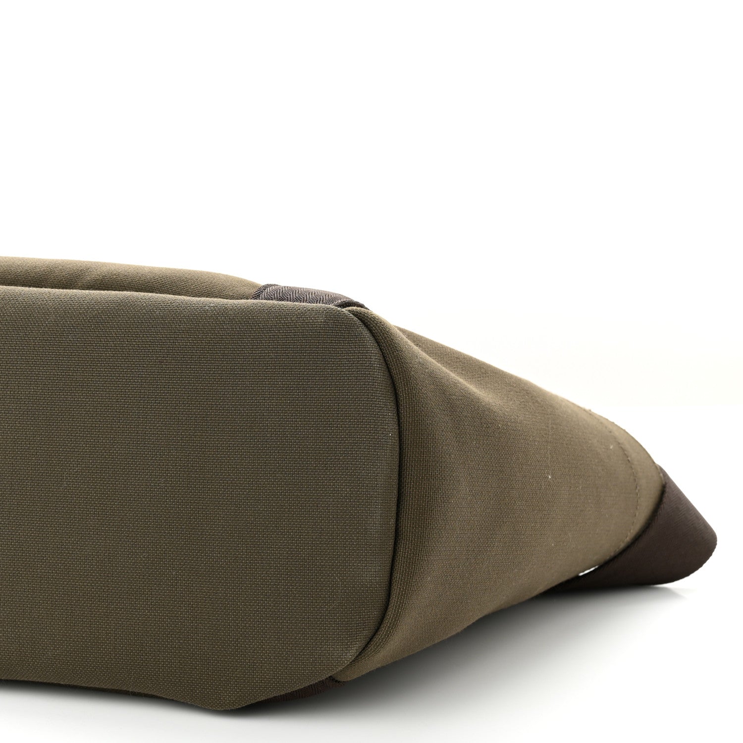 Hermes Toile Sac De Pansage Groom Kaki Feu 13 of 14