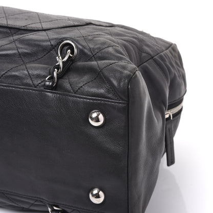 Chanel Lambskin Stitched Shoulder Bag Black 8 of 11
